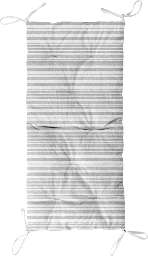 Подушка на скамью «Grey flax» | Унисон
