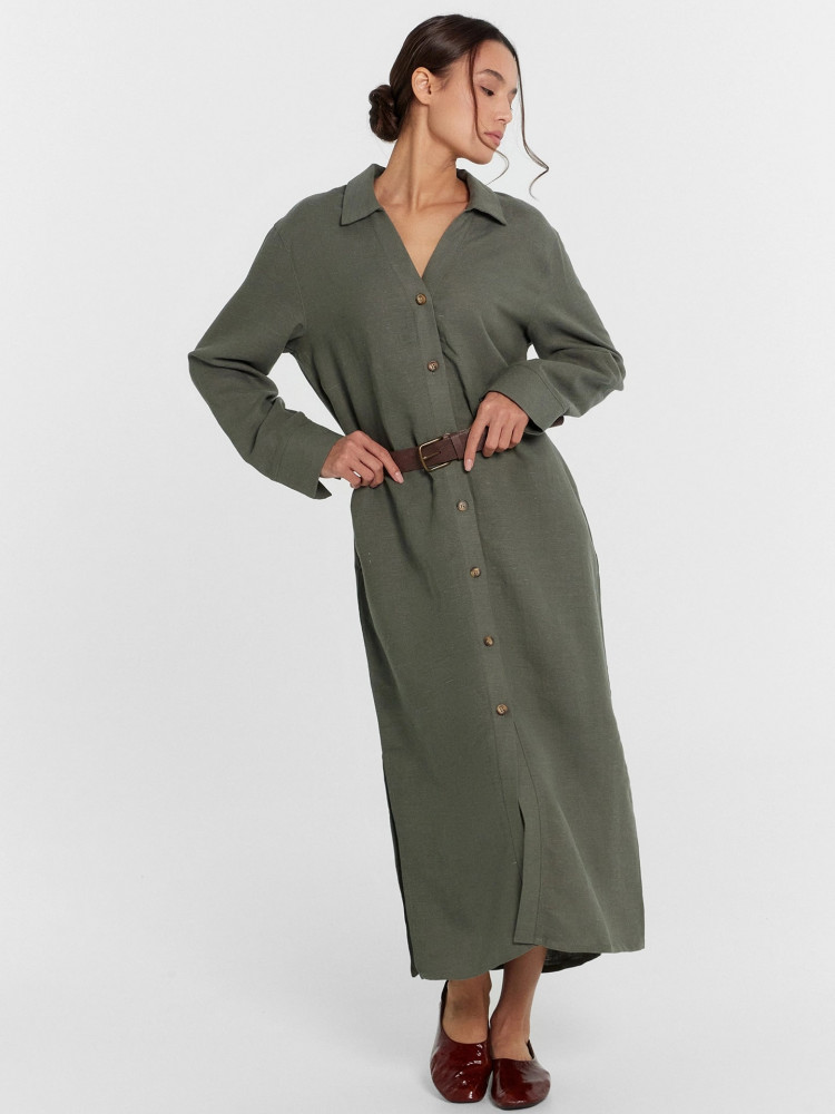 Платье женское | Льняная коллекция | Mark Formelle