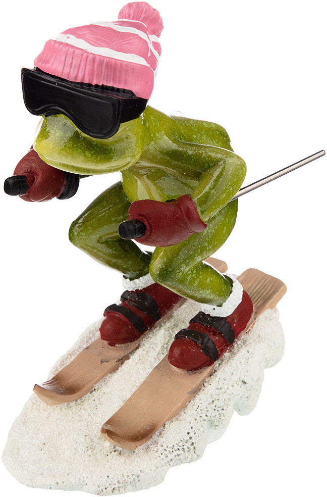 Статуэтка «Лягушка на лыжах» | ИнтерPresent