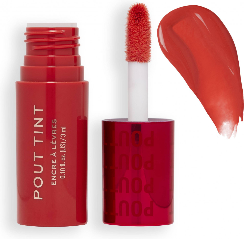Тинт для губ «Pout Tint», тон Sweetie Coral | Makeup Revolution
