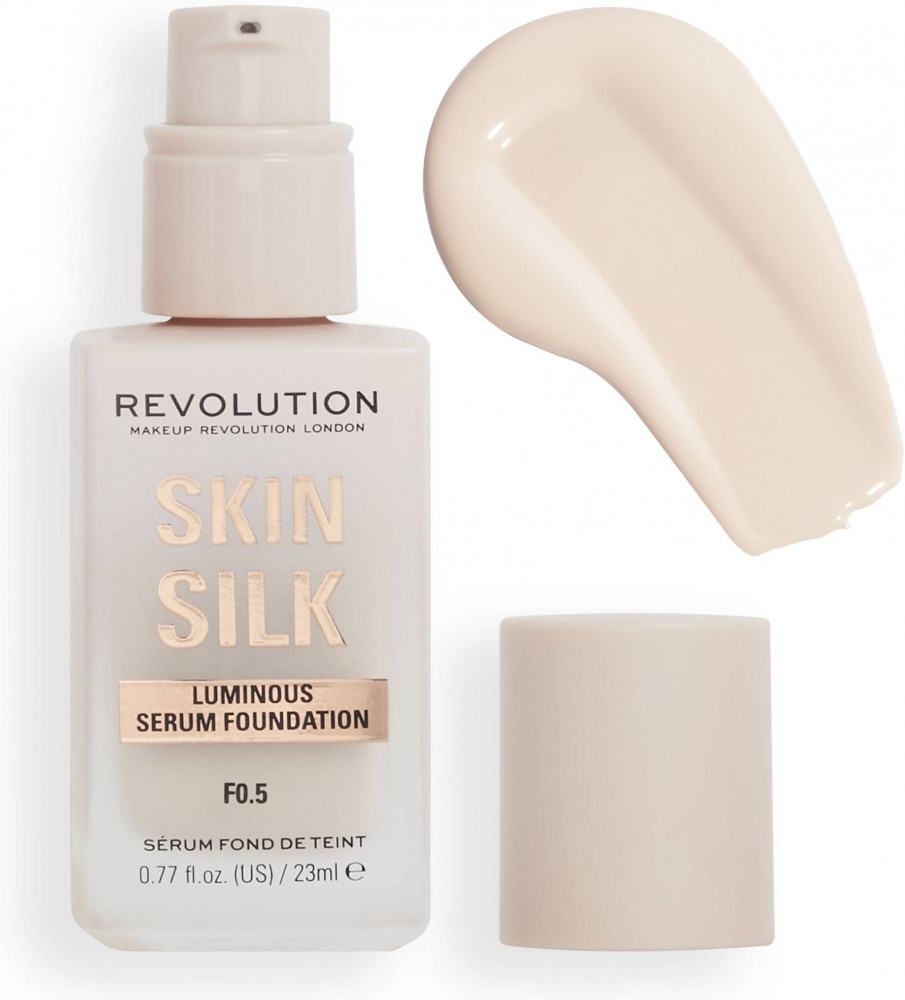 Тональная основа для лица «Skin Silk Luminous Serum Foundation», оттенок F0.5 | Makeup Revolution