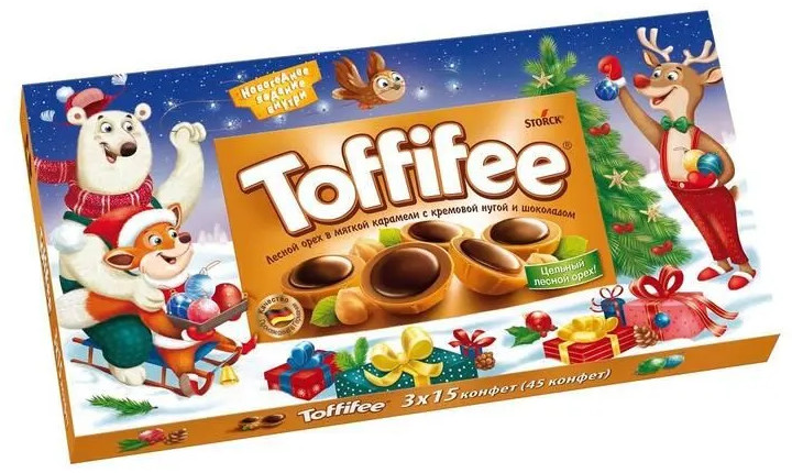 Конфеты шоколадные «Медведь и друзья» | Toffifee