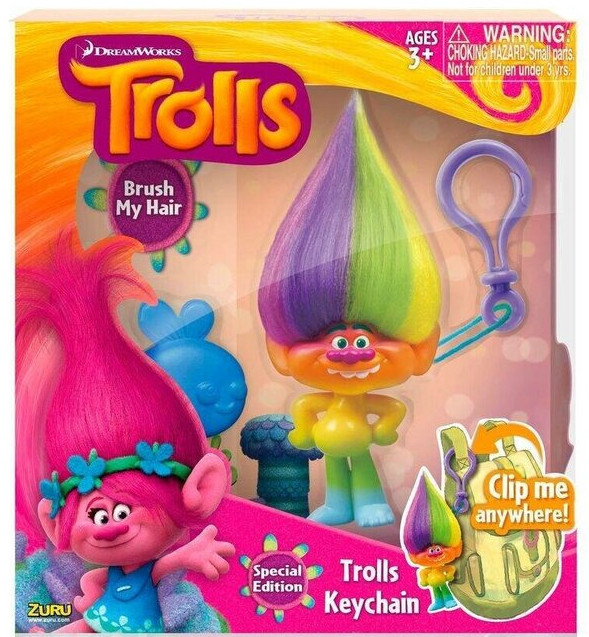 Брелок-игрушка «Брилл» | Trolls | Zuru