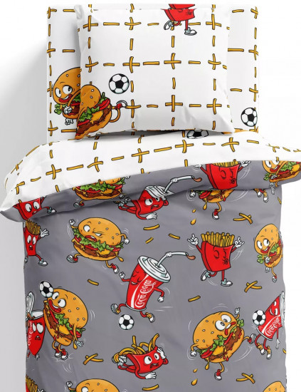 Комплект постельного белья «Фаст Фуд»