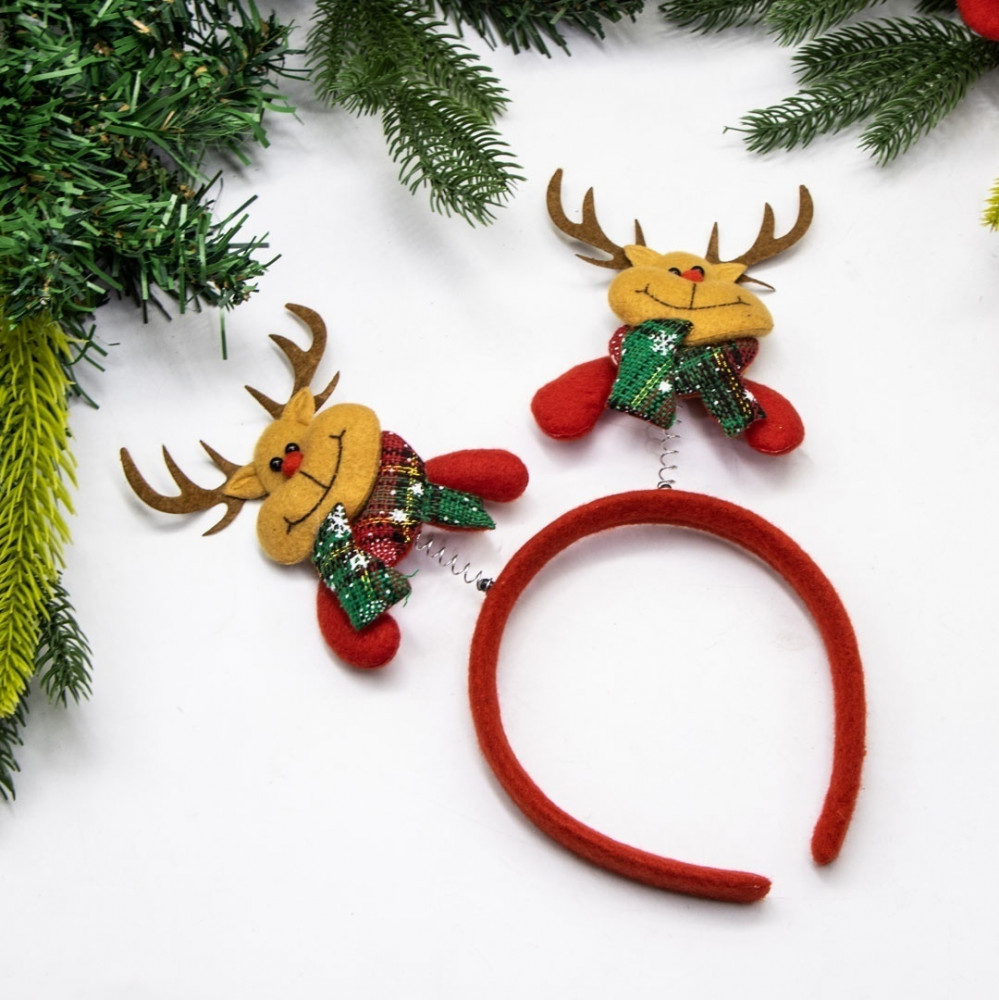 Ободок новогодний «Олень»