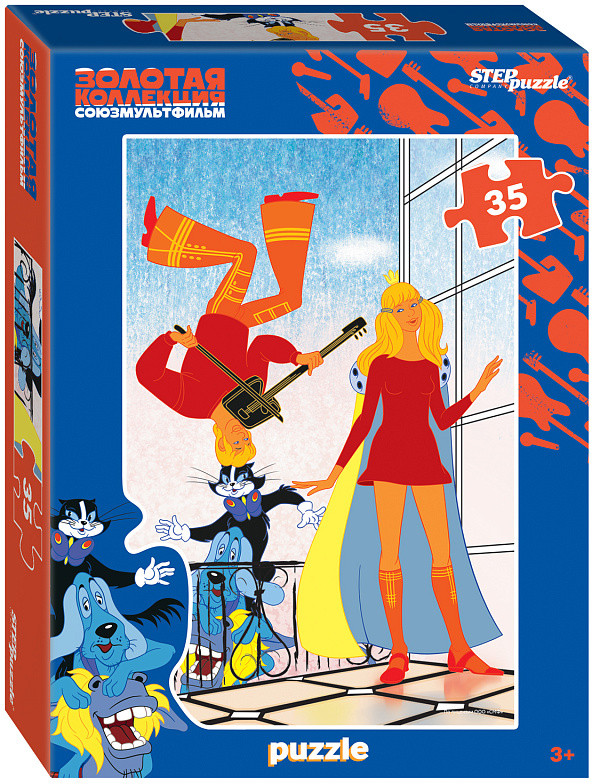 Пазл «Бременские музыканты» | Золотая коллекция Союзмультфильм | Step Puzzle