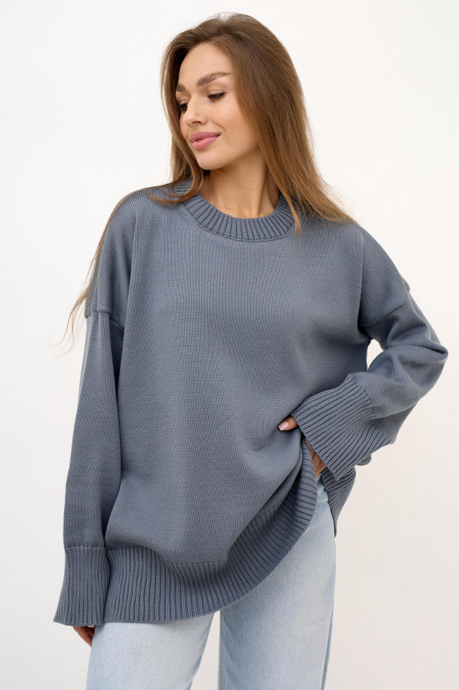 Джемпер женский вязаный базовый | Lika Dress