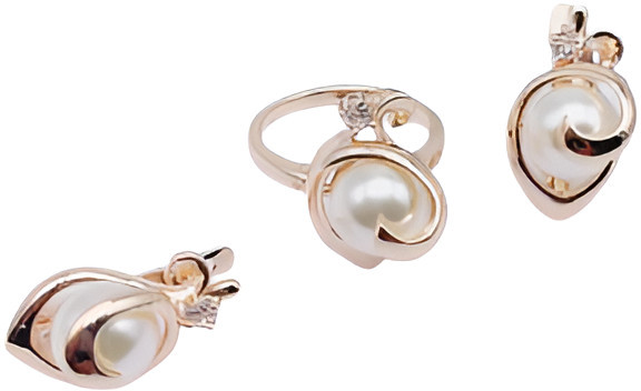 Комплект украшений для женщин с жемчугом | Tuimedaq