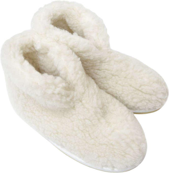 Тапочки домашние меховые «Бабуши» | Smart Textile