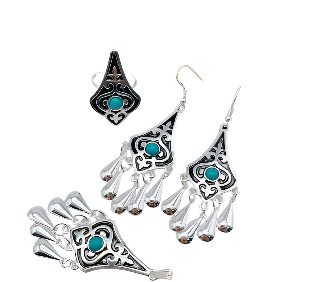 Комплект украшений для женщин с фианитом | Tuimedaq