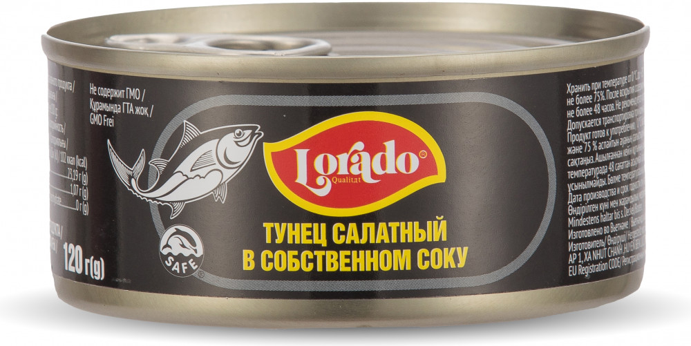 Тунец салатный в собственном соку | Lorado