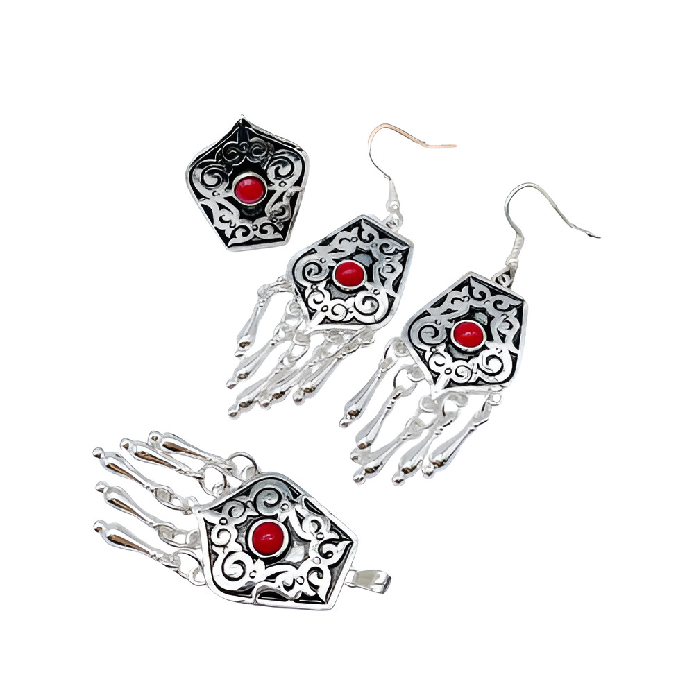 Комплект украшений для женщин с фианитом | Tuimedaq