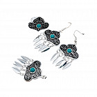 серебристый