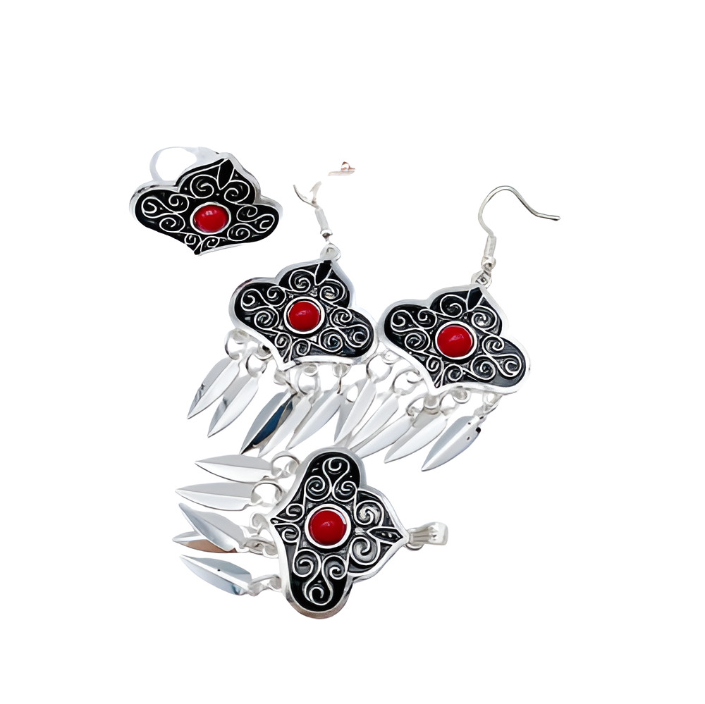 Комплект украшений для женщин с фианитом | Tuimedaq