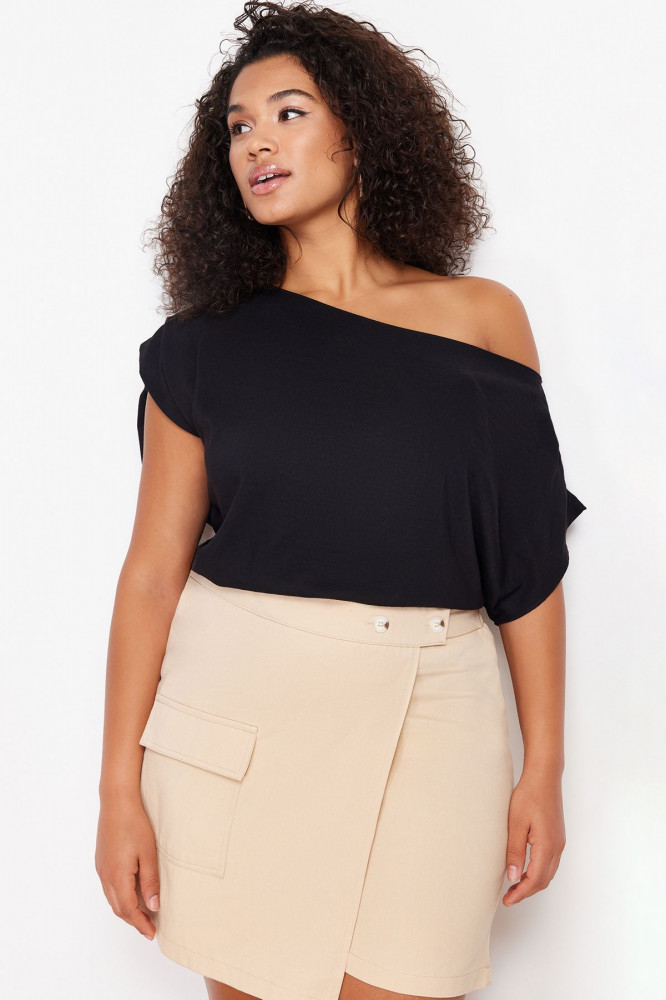 Блузка женская | Trendyol Curve