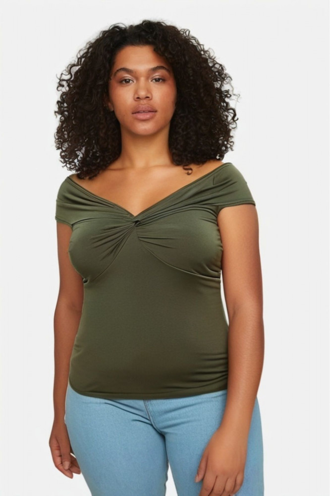 Блузка женская | Trendyol Curve