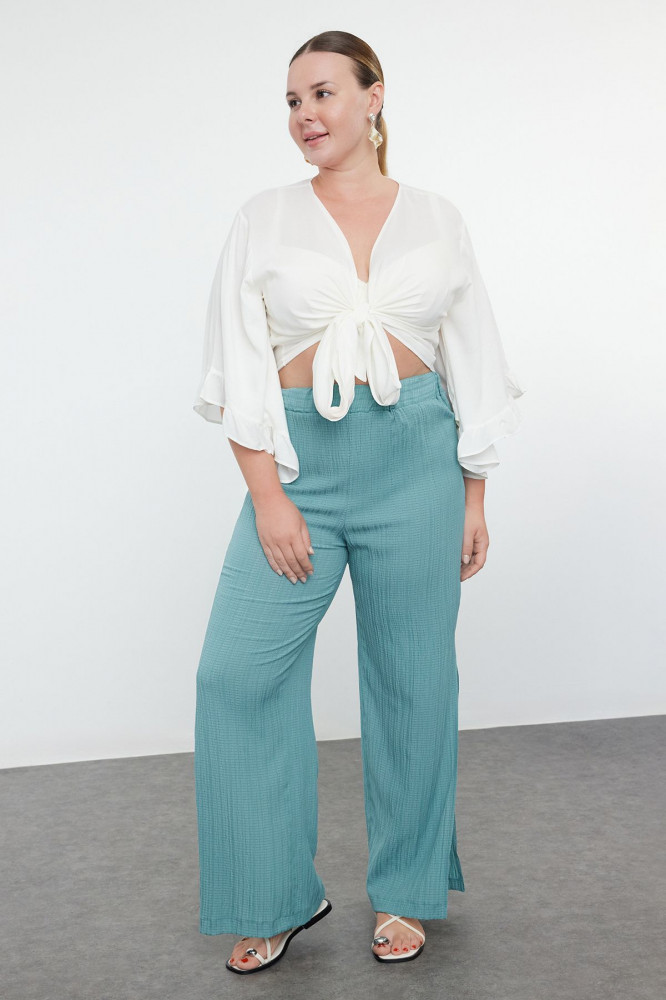 Брюки женские | Trendyol Curve