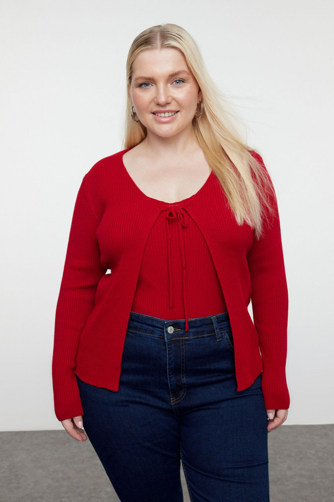 Кардиган женский | Trendyol Curve