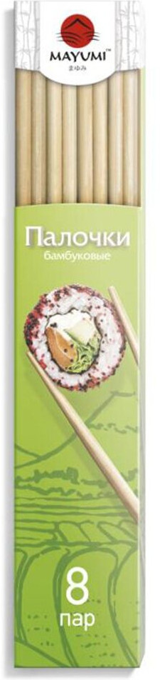 Палочки бамбуковые для еды | Mayumi