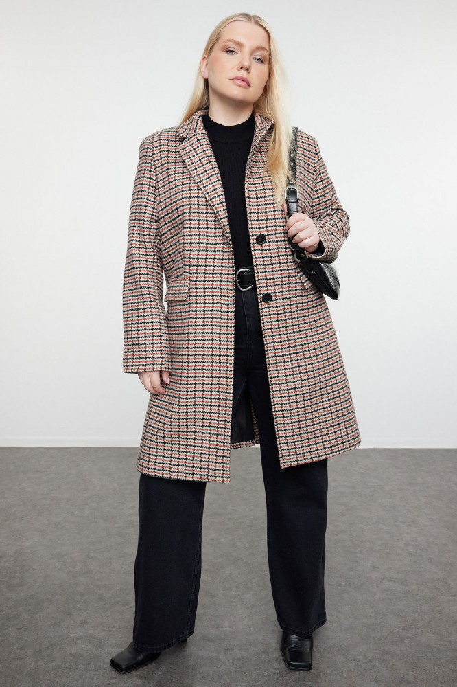 Пальто женское | Trendyol Curve