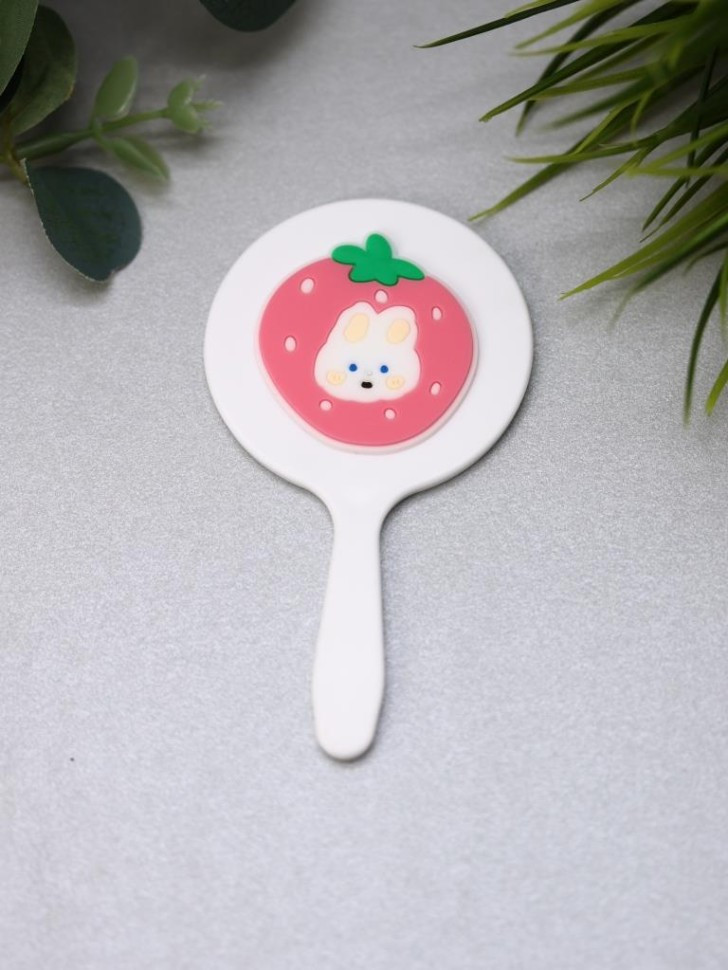 Зеркало компактное «Strawberry hare» | I like gift | Toki