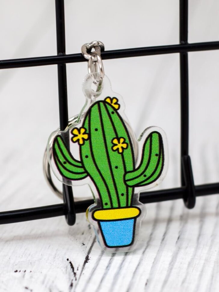 Брелок «Flower cactus» | I like gift | Toki