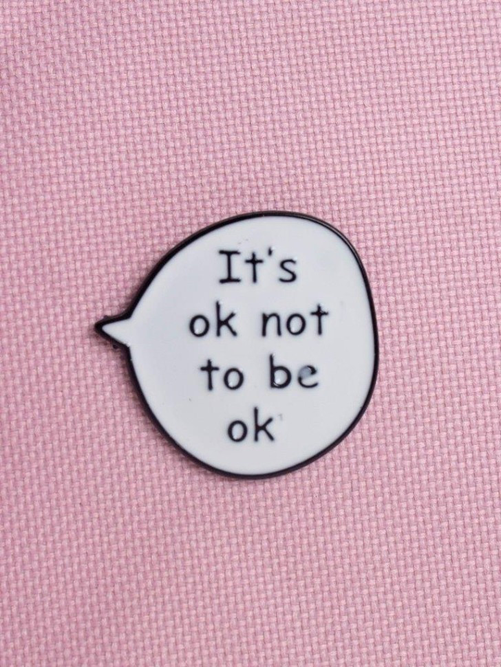 Значок «It is ok not to be ok» | I like gift | Toki