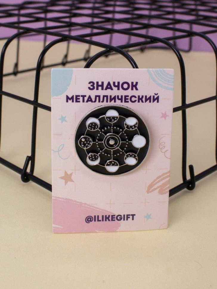 Значок «Moon phase» | I like gift | Toki