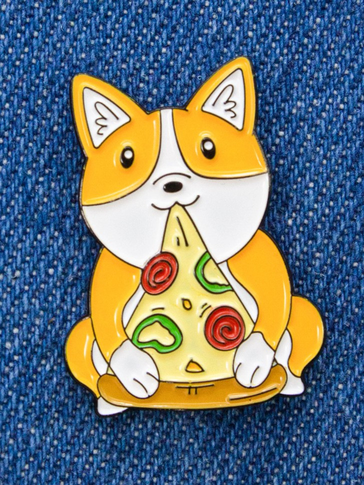 Значок «Pizzadog» | I like gift | Toki