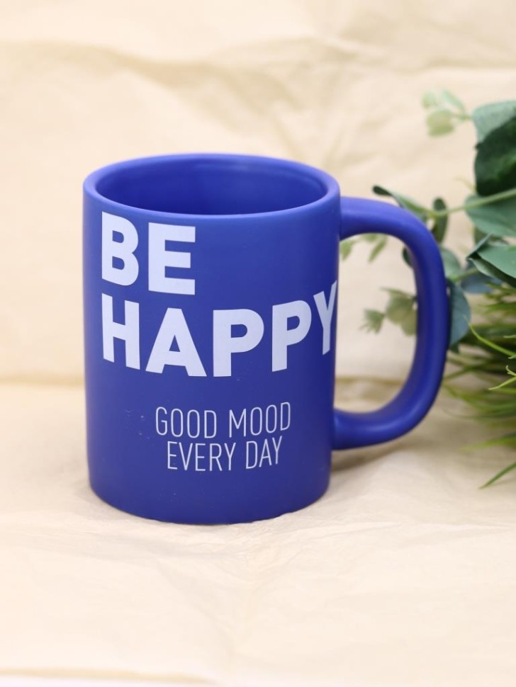 Кружка «Be happy» | I like gift | Toki