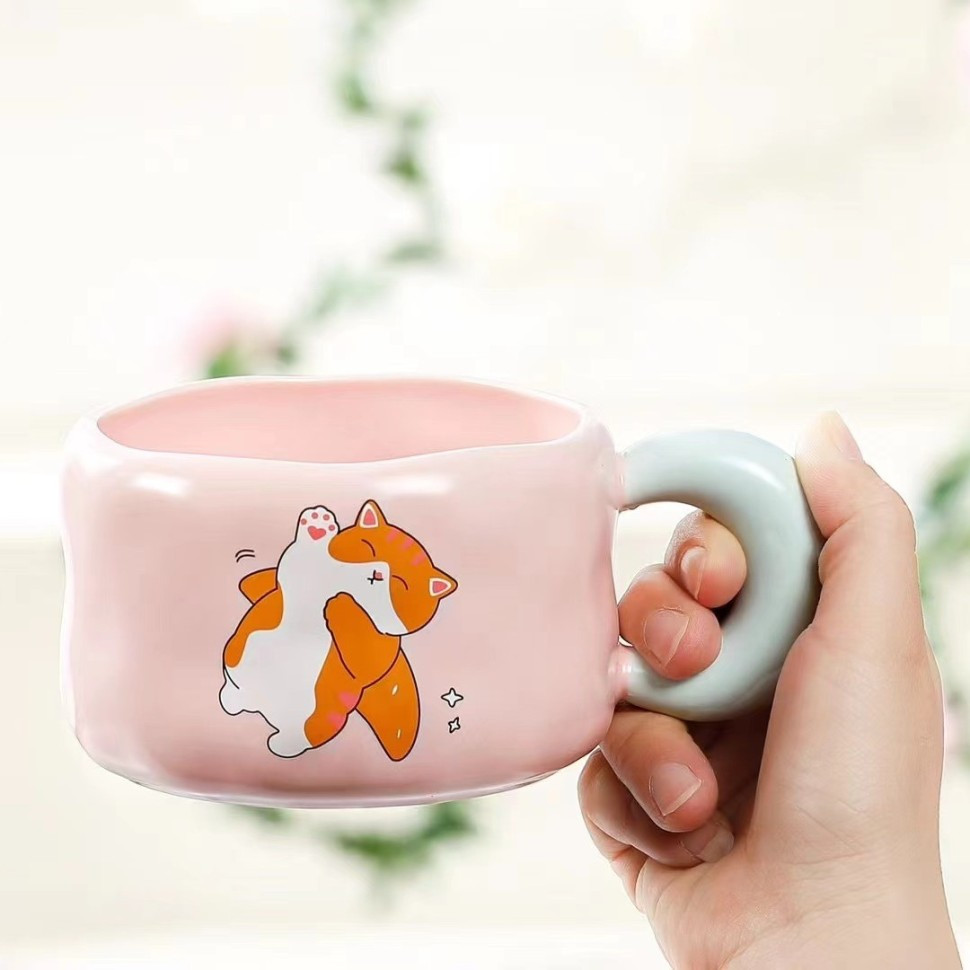 Кружка «Cat loves baking» | I like gift | Toki