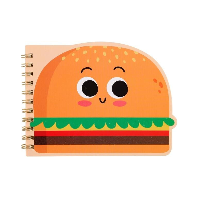 Блокнот на спирали «Cheeseburger» | I like gift | Toki
