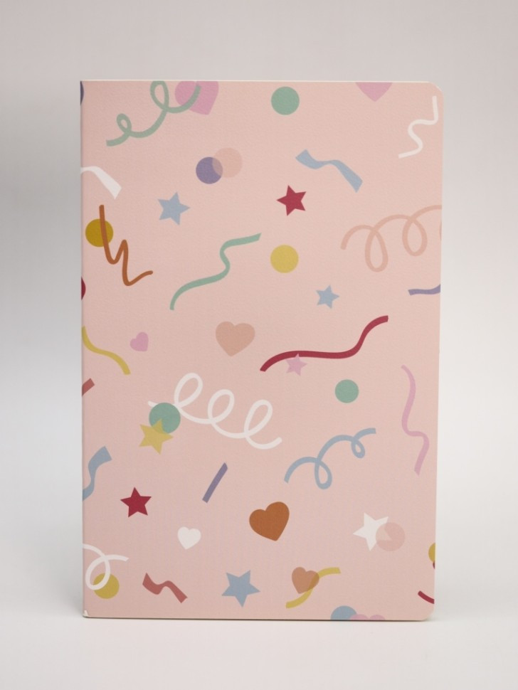 Блокнот «Drawings confetti» | I like gift | Toki