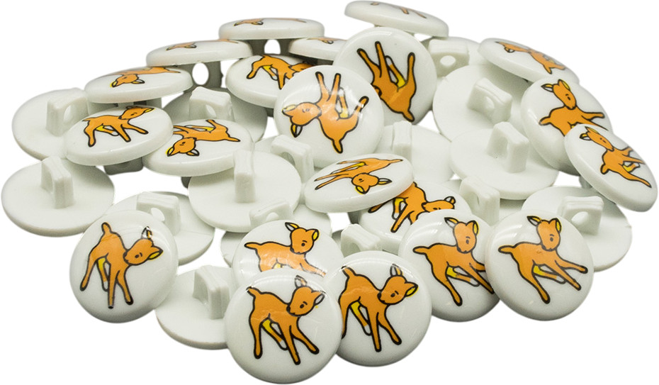 Набор пуговиц на ножке «Олененок» | Айрис