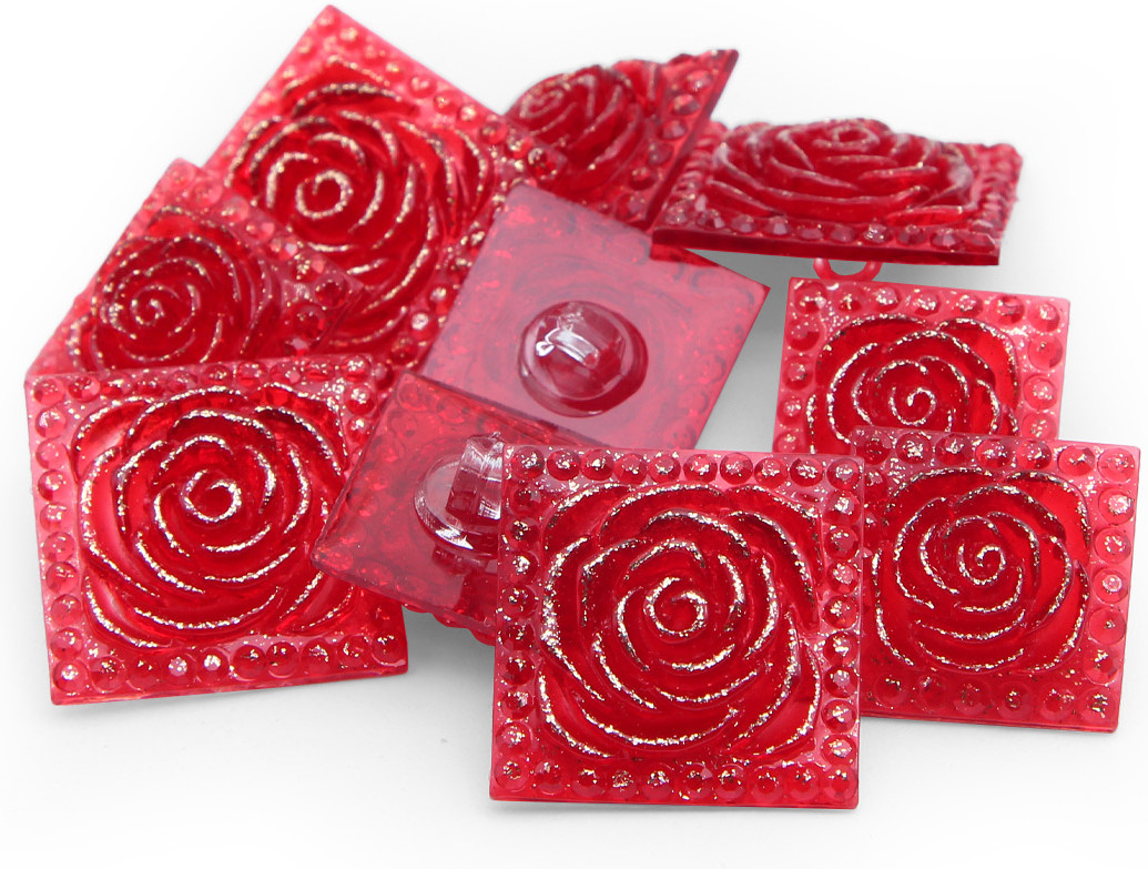 Набор пуговиц на ножке «Розочки» | Айрис