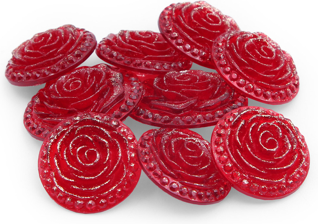 Набор пуговиц на ножке «Розочки» | Айрис