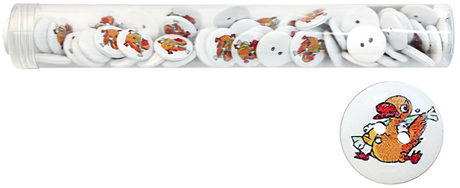 Набор пуговиц «Утка» | Фауна | Айрис