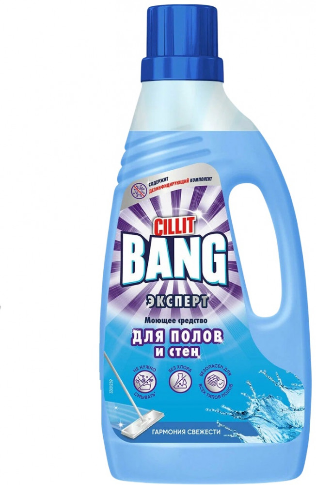 Средство для мытья полов и стен «Гармония свежести» | Cillit Bang