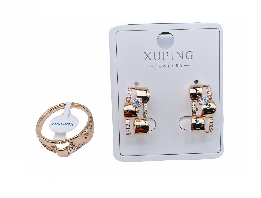 Комплект украшений для женщин с кристаллом | Xuping Jewelry