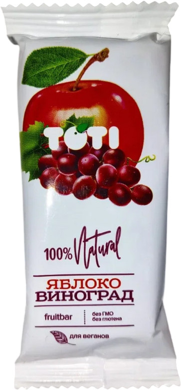 Набор батончиков пастильных «Яблоко-виноград» | Toti