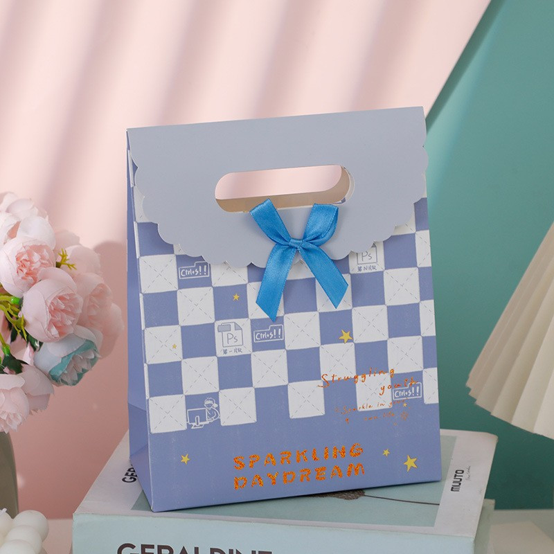 Пакет подарочный «Pattern chess» | I like gift | Toki