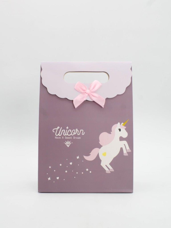 Пакет подарочный «Lovely unicorn» | I like gift | Toki
