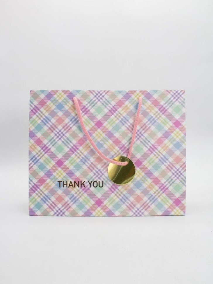 Пакет подарочный «Thank you» | I like gift | Toki