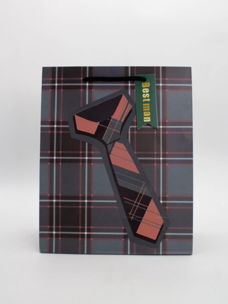 Пакет подарочный «Best man» | I like gift | Toki