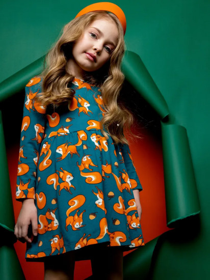 Платье для девочек «Белочки»