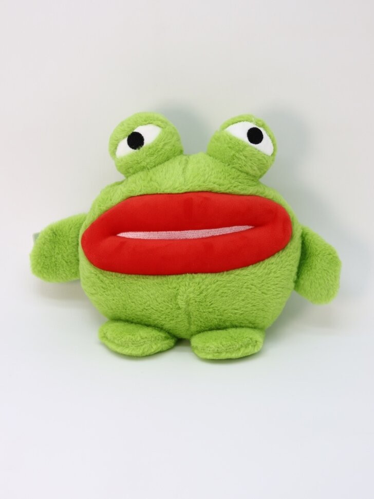 Игрушка мягкая «Frog lips» | I like gift | Toki