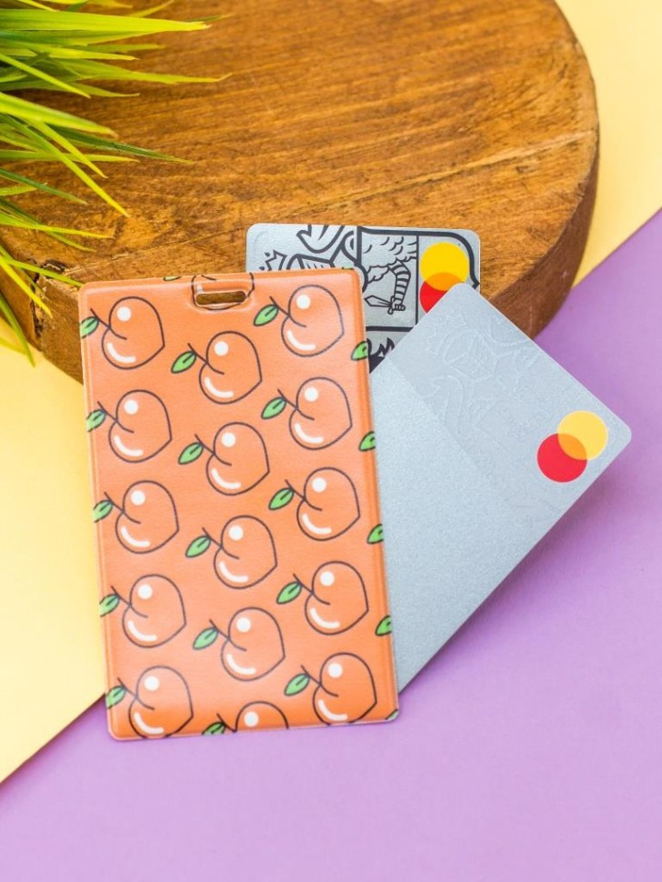 Держатель для карт «Peach paradise» | I like gift | Toki