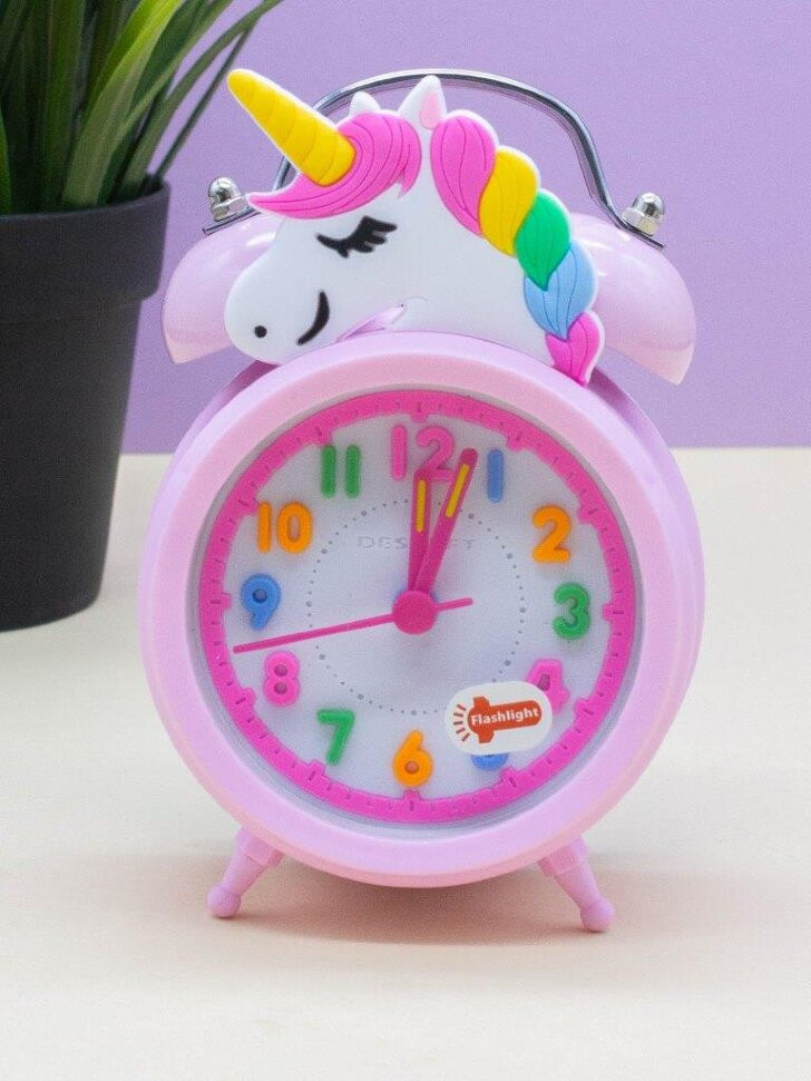 Часы-будильник «Cute unicorn» | I like gift | Toki