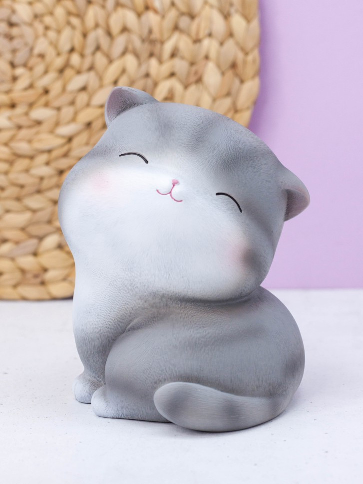 Копилка «Gray cat» | I like gift | Toki