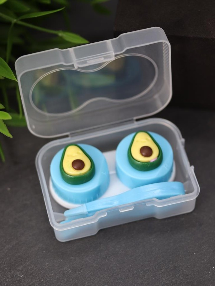 Контейнер для контактных линз «Two avocado» | I like gift | Toki